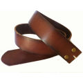 New Brown Afflux en cuir déprimé sur ceinture